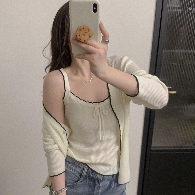 Women's Lightweight 50% Wool 50% Mulberry Silk Cardigan - 4-Season Versatile Knitwear for All-Year Comfort & Style