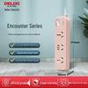 Delixi Multi-Function Extension Cord Power Strip for Home/Dorm with Multi-Socket Converter