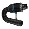1 Set Pipe Hose Kit Feed Enclosed Intake Induction Universal Fiber Intake Filter Box Car Carbon Fibre Cold Air Filter