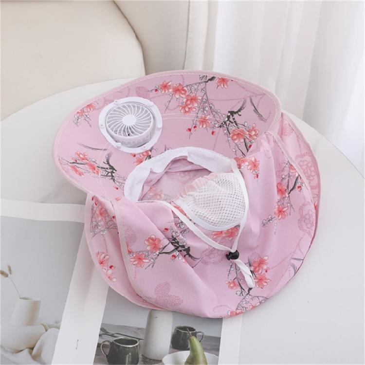 Solar Charged Fan Hat with NeckCovers Comfortable Cooling Fan Fisherman Hat For Outdoor Activity Hiking Camping Gear