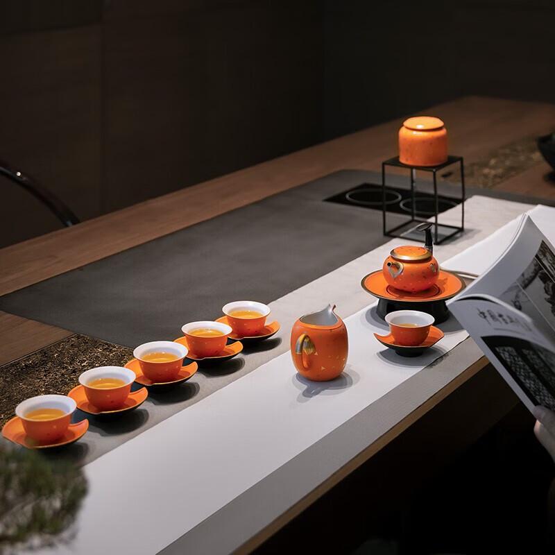 Wanqiantang Ox Rushing To the Sky Tea Set