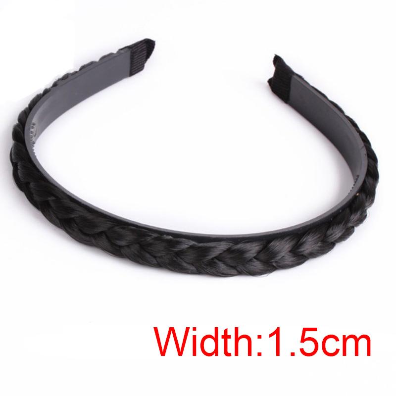 Damen Haarband Fischgrätenzopf Faule Perücke Twist Zopf Stirnband Haarnadel Böhmische Mode Rutschfester Kopfschmuck Braut Haarschmuck