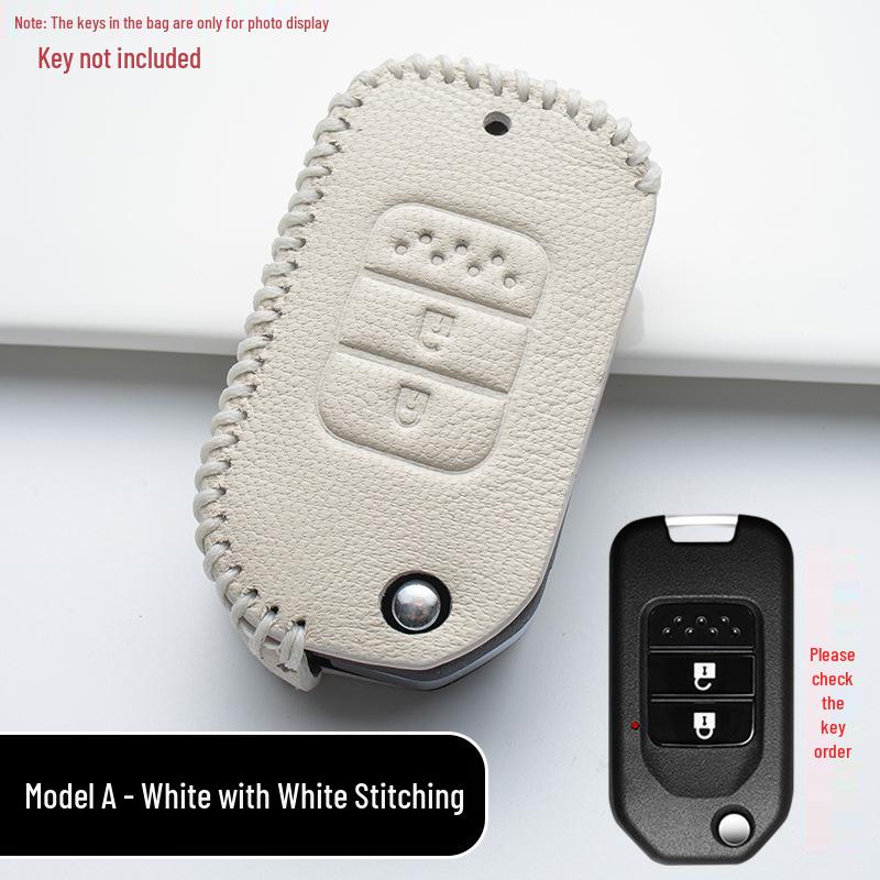 Honda Key Cover for Civic, XRV, Accord, Lingpai, CRV, Jade, Integra, Breeze (10th & 11th Gen) Car Package Buckle.