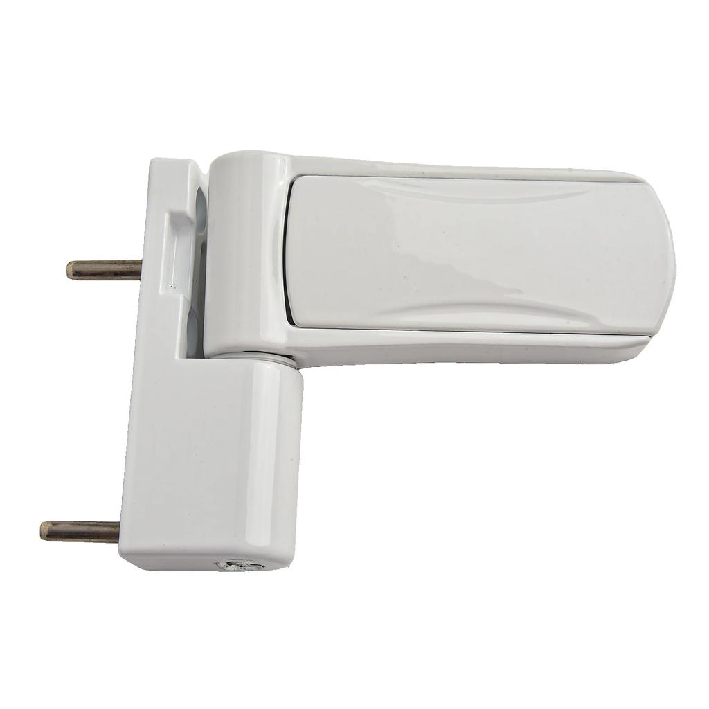 UPVC Door Flag Hinge Triad Adjustable For Double Glazing Doors Hinge Aluminium Profile Hydraulic Mute Buffer Hinge White