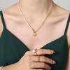 p1220-gold necklace-45cm