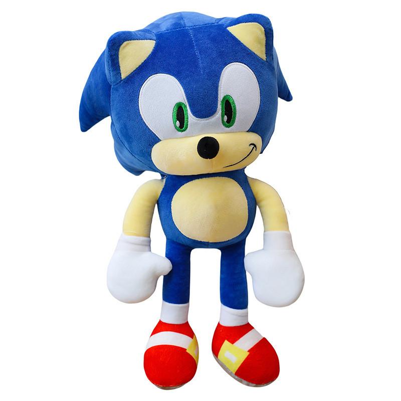 Sonic The Hedgehog Plush Toy Cartoon Gift For Kids Soft Cushion Pillow