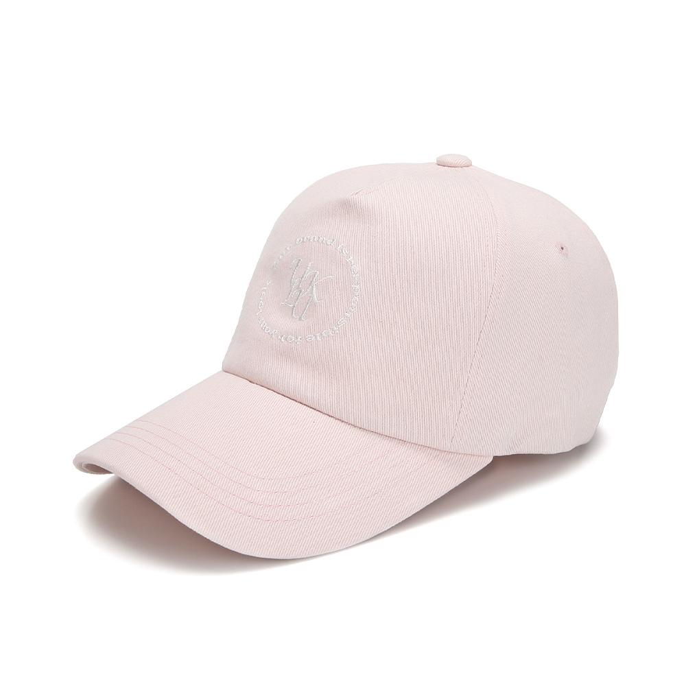 ULUK Lucida C Embroidered Cotton Ball Cap_Pink
