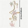 Vintage Arm Cuff Floral Open Arm Bangle Exquisite Arm Ring  Party