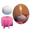 Sphere Candle Stand Molds Striped Sphere Candlestick Molds for Making Candlestick Tealight Holder Room Decorations