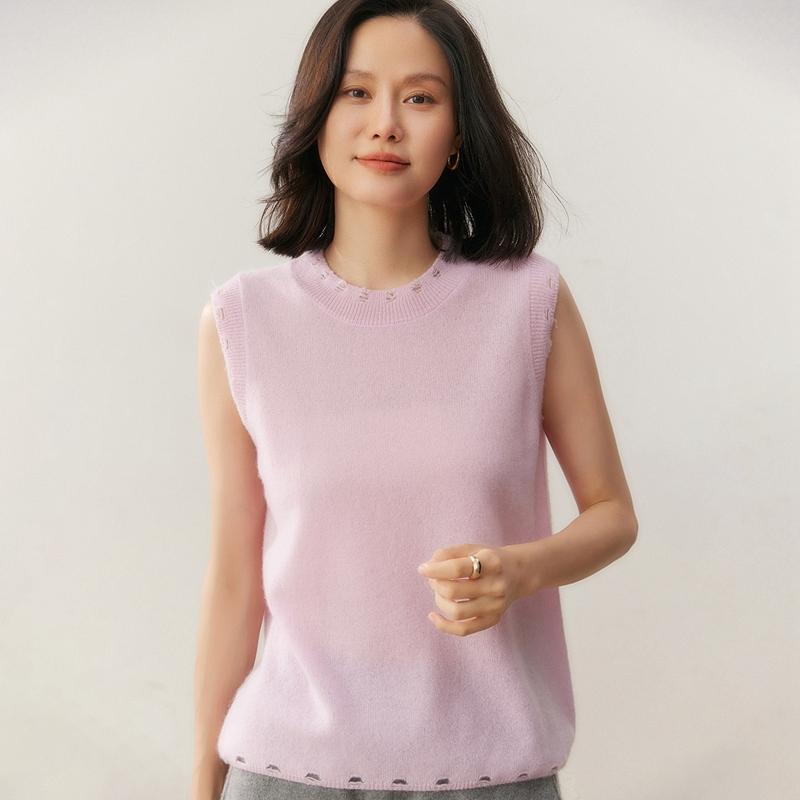Qinghe 100% Pure Cashmere Women's Sweater - Ultra Soft Luxury Winter Pullover