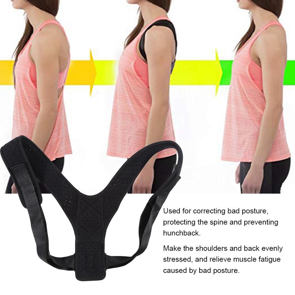 Adjustable Back Correction Belt Shoulder Comfortable Strap Posture Corrector Brace Support