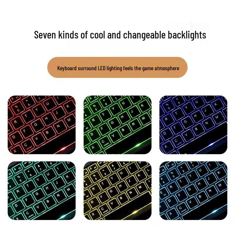 Compatible Bluetooth Keyboard Case for Honor Tablet X8a/X9 DNL-W09/Matepad SE 11 with Pen Slot