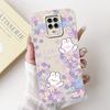 Casing For Redmi Note 9 9S 9Pro 4G Back Cover For Redmi Note 9 Pro Case Cute Cartoon Fashion Flowers Silicone Shockproof Bumper