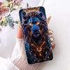 For Oppo A74 5G Case CPH2197 CPH2263 Cute Lion Fashion Painted Cover Soft Silicone Case For Oppo A74 A 74 OppoA74 5G Fundas Bags