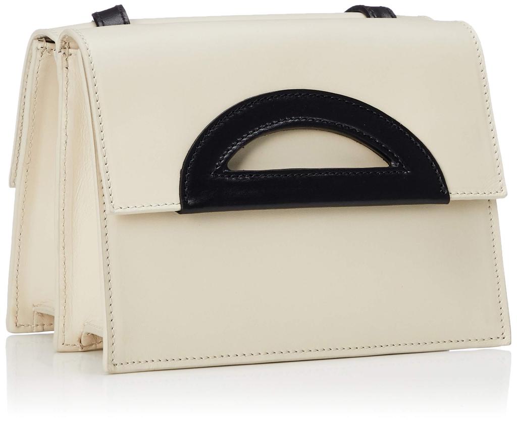 Schultertasche [Perico] PI20-5021 Weiß/Schwarz