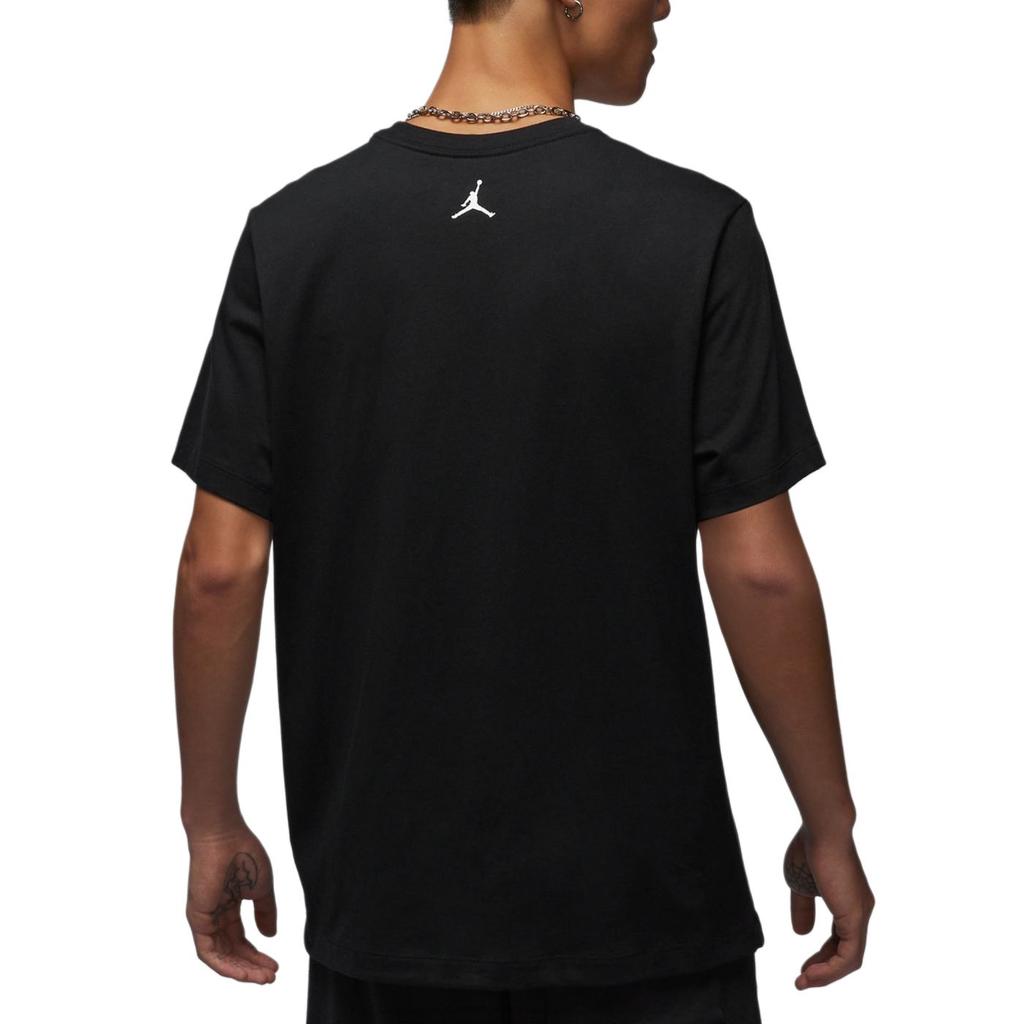 Jordan As M Jbrand Dunk Ss Crew Cotton Round Neck Fashion Versatile Short Sleeve T-Shirt Men T-Shirts Black FZ1940-010