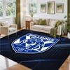 Canterbury-Bankstown Bulldogs Design Crystal Velvet Rug Soft Decorative Mat for Bedroom Entrance