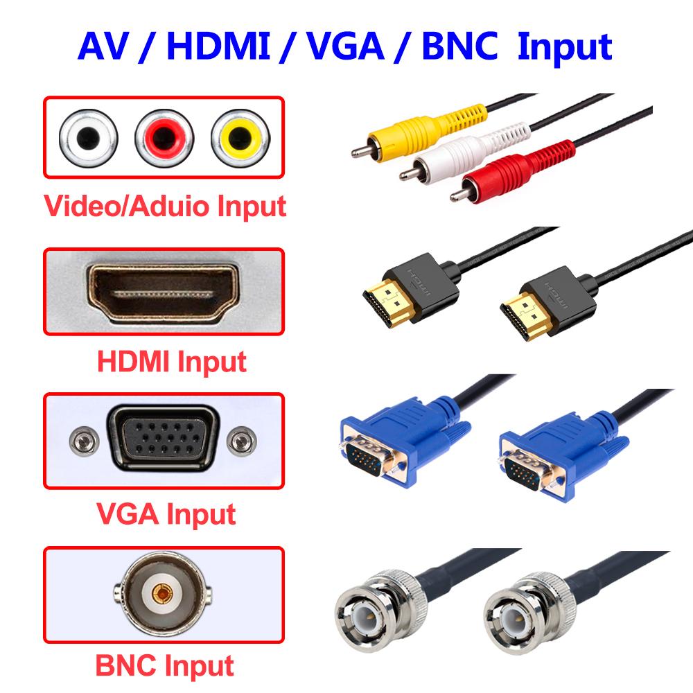 13,3 tums IPS-skärm Bil Nackstöd MP5 Videospelare 2K 1920*1080 Skärm Elektroniskt Album AV HDMI VGA BNC Ingång 2*2W Högtalare