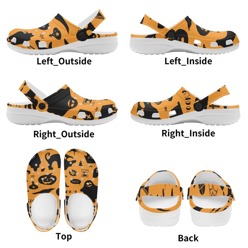 Colorful Pattern EVA Clogs Unisex Soft Comfortable Slip On Casual Footwear Lightweight Summer Sandals Indoor Outdoor Wear