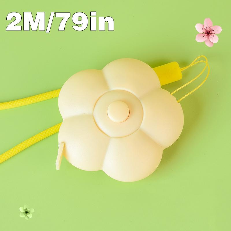 2M Flexible Tape Measure with Double Scale for Body Sewing and Crafts