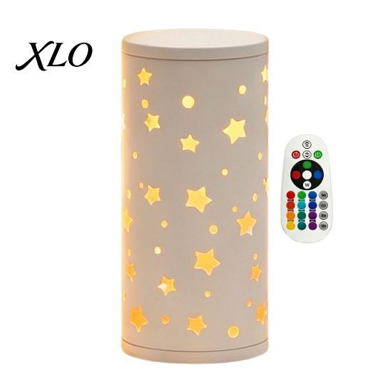 Decorative Lighting USB Butterfly Projector Lamp, RGB 16 Colors Lamp with Remote Control Control, Hollow-out LED Night Light for Bedroom Living Room
