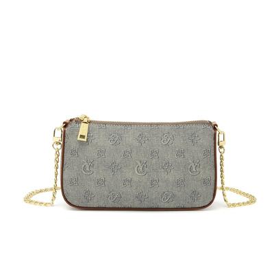 New Popular Niche Versatile Light Luxury Small Chain Oblique Span Bag Shoulder Bag Small Square Bag Commuter