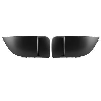 Par Främre Dimljussarg Lampskydd Passar Subaru Impreza STI WRX 0405 Matt Svart
