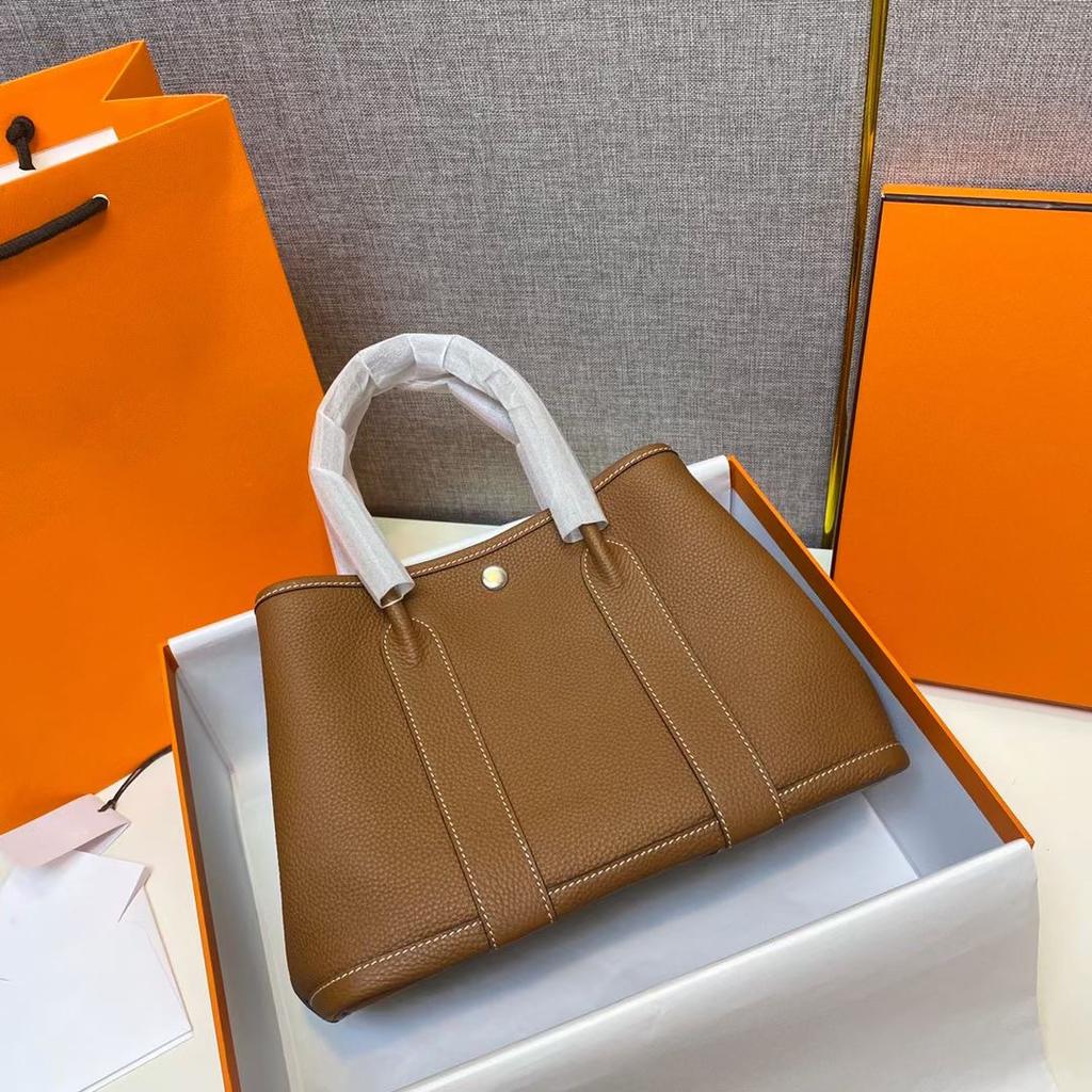 H domov haute couture zahradní taška zahradní párty taška tote velká kapacita TOGO kůže dojížděcí taška kabelka dámská