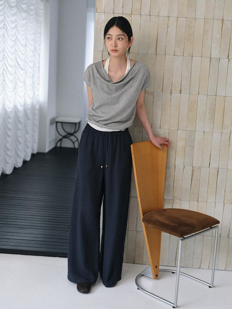 HUNCH Relaxed String Pants (2Colors)