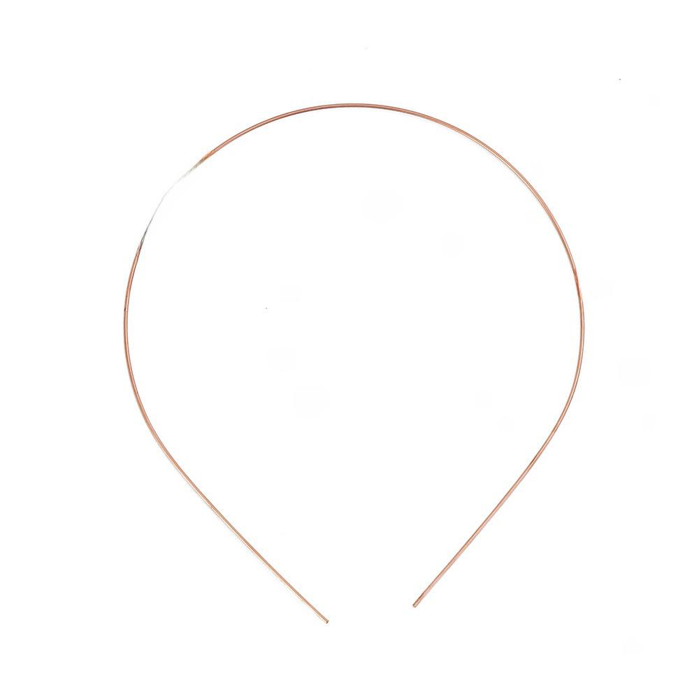 Stirnband aus Legierungsdraht: DIY handgefertigte halbfertige Metall-Stirnband-Rohmaterialien
