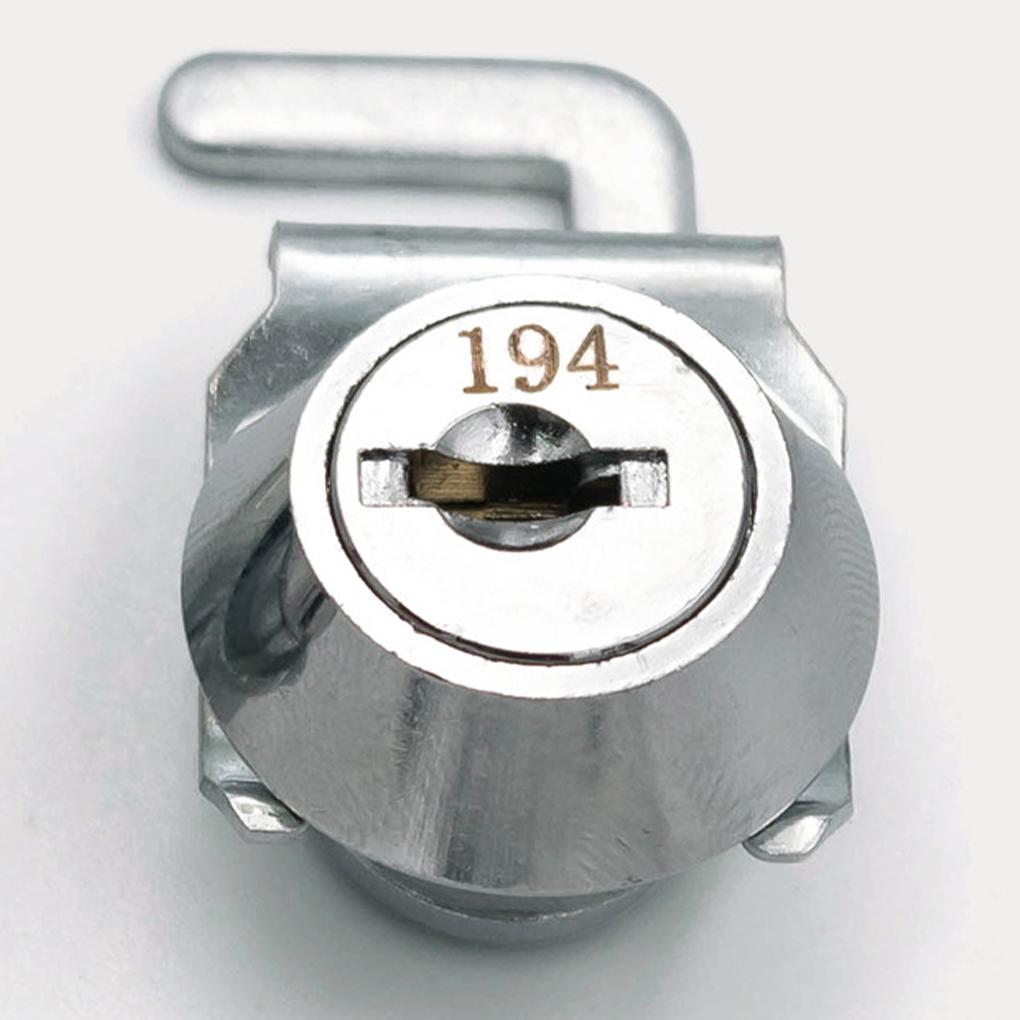 Rust-Resistant Mini Cam Lock With Quick Clip For Cash Box Easy Replacement Metal Cabinet Airbox Lock