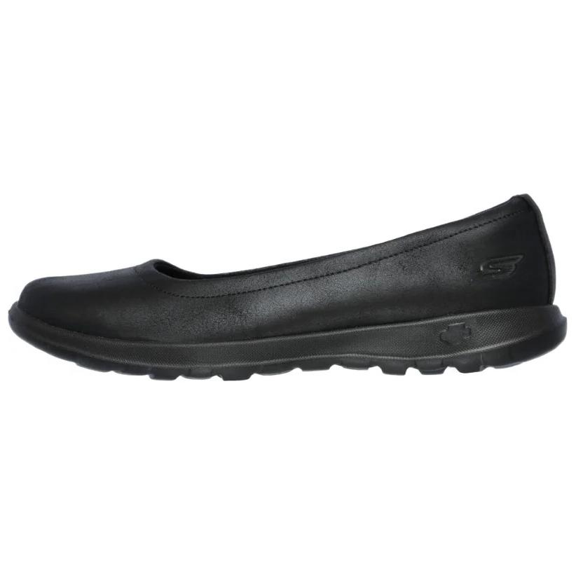 Skechers Go Walk Lite Gem Comfortable Lightweight Casual Shoes Women shoes Black 15395-BBK 37.5