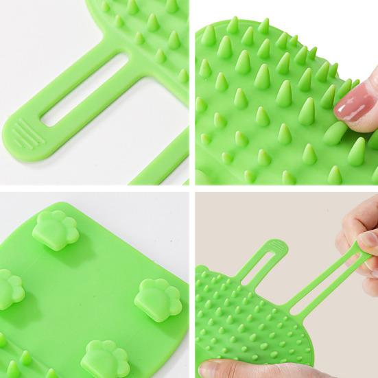 1 buc/3 buc Perie auto-îngrijire pisică, Perie de colț reglabilă pentru pisică, Mâncărimi față pisică, Scărpinat