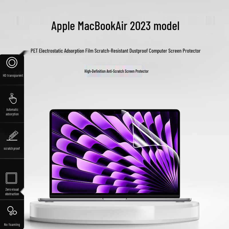 Protective Film for 2024 MacBook Air 15-inch and 13-inch Models