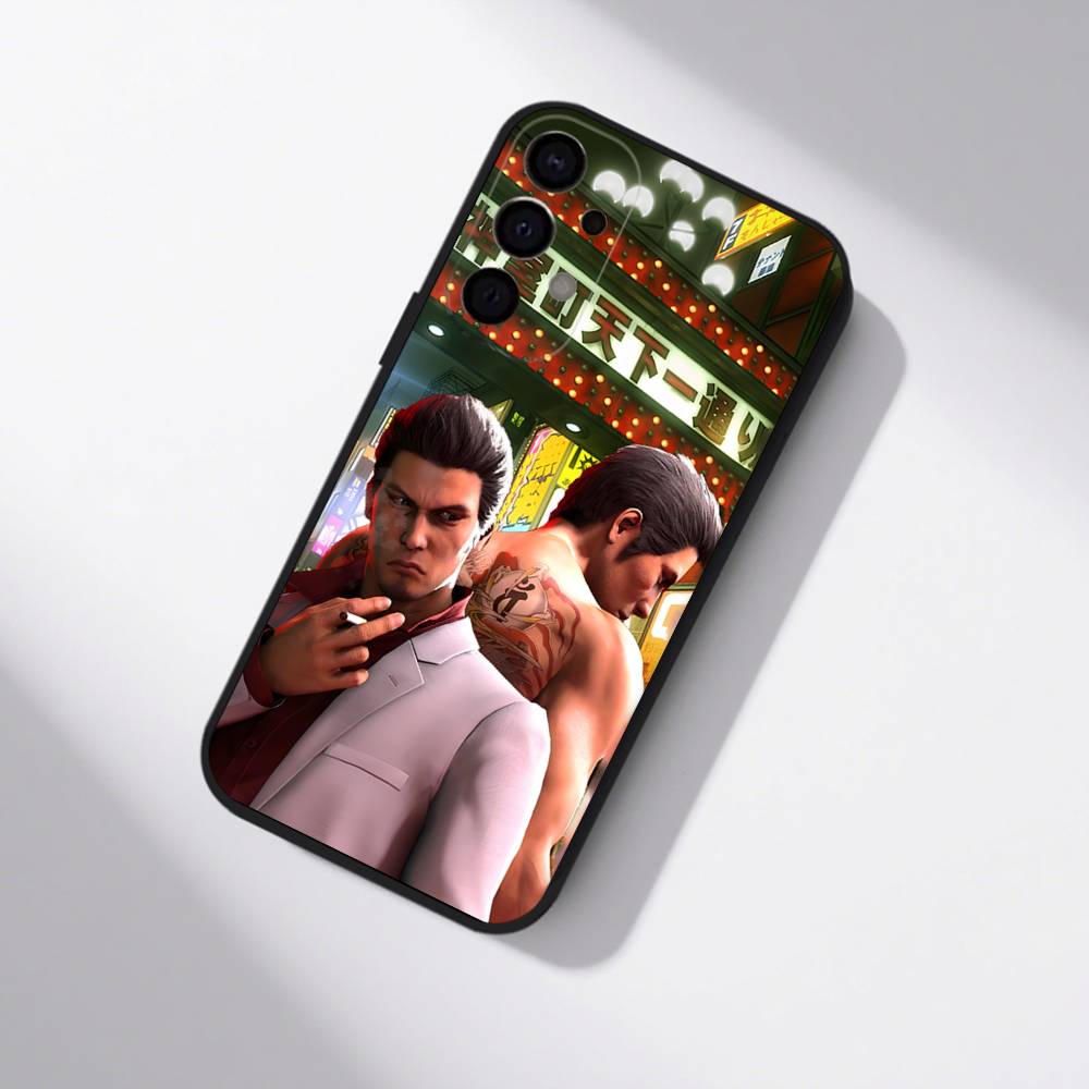 

Гра Yakuza 0 Для Samsung S25,S24,S21,S22,S23,S30,Ultra,S20,Plus,Fe,Lite,5G Чорний Чохол для телефону Samsung S20lite5G