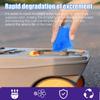 Portable 10PCS RV Black Tank Fecal Degrading Agent Anti-Clogging RV Toilet Waste Breakdown RV Car Cleaning Supplies