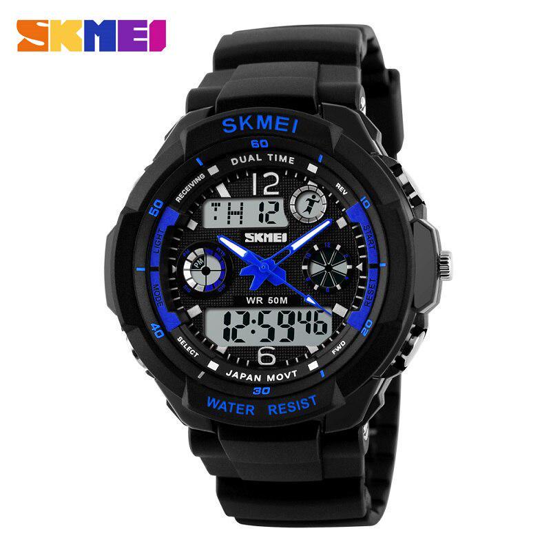 SKMEI Orologio digitale impermeabile all'aperto Anti-Shock Sport Bambini  LED Creative Fashion Orologi da polso acquista in modo economico —  spedizione gratuita, recensioni reali con foto — Joom