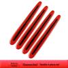 Reflective Carbon Fiber Anti-Collision Car Stickers for Handles, Door Bowl, and Mirrors
