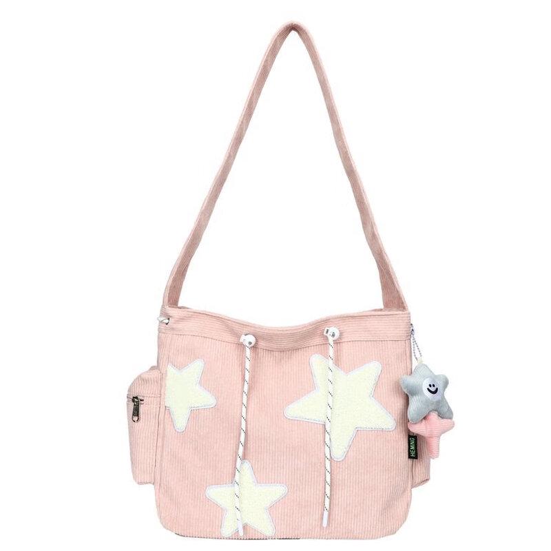 SAIERNA Girls' Star Crossbody Tote Bag