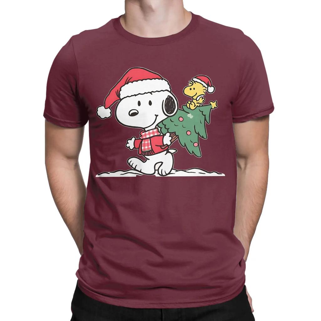 Casual Peanuts Snoopy Dancing T Shirt For Unisex Unisex Round Neck Short Sleeve Top Tee Cotton Summer Tops