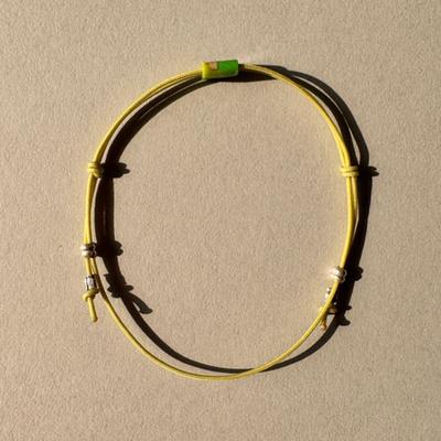 Emotive [cotton] Green On Light Green Bracelet