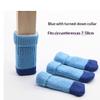 Table Chair Foot Cover Pad Protective Stool Foot Cover Leg Cover, Double-layer Thickened Knitted Chair Foot Cover Silent Non-slip Foot Cover