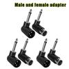 XLR to 6.35mm Audio Adapter Right Angle for Superior Sound Quality Professional Use