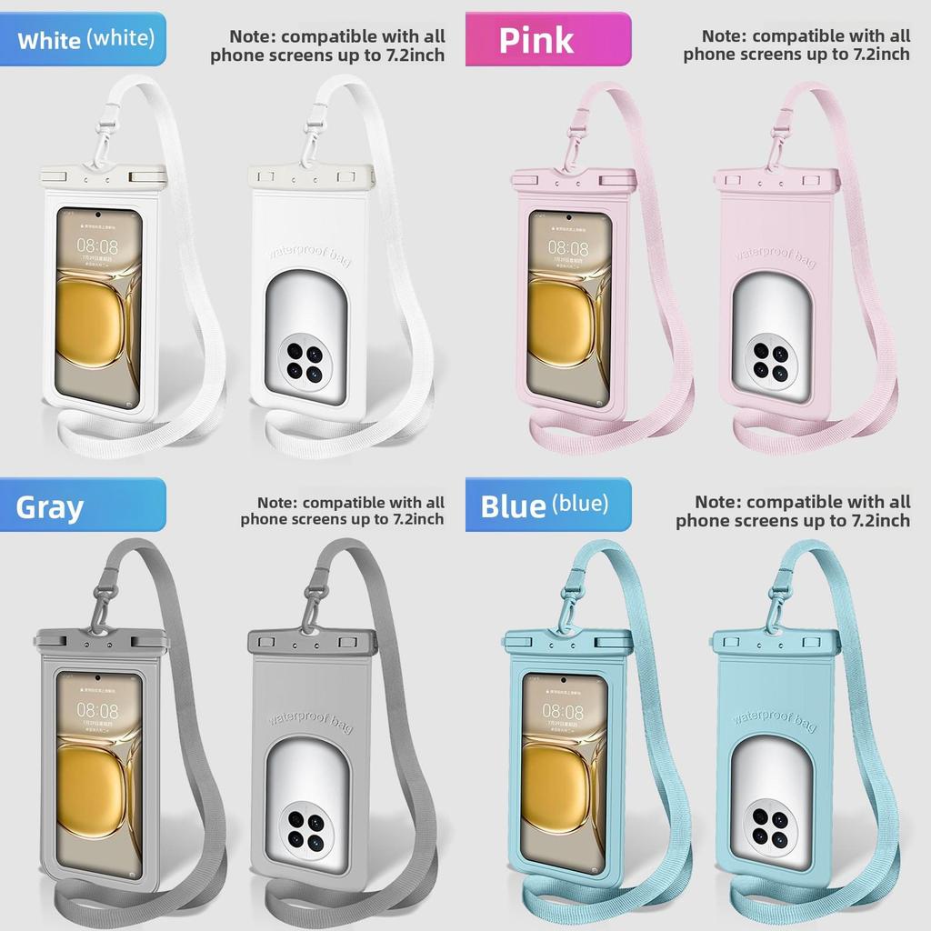 Tpu Waterproof Phone Bag With Touch Screen For Outdoor Sports And Travel