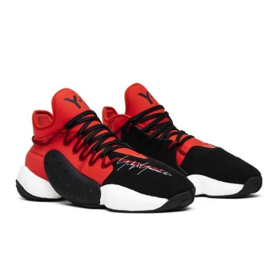 

adidas BYW Bball Lush Red BC0338 EU 44.5 червоний/чорний