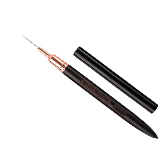 6/9/12/15/18MM Βούρτσα νυχιών Εξαιρετικά λεπτή Ξύλινη λαβή για αρχάριους Επαγγελματίας DIY Επαγγελματική Επένδυση Σχεδίασης με κουκκίδες