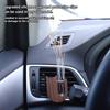 Car Vent Flower Vase Car Vase Vent Clip Plant Holder Hydroponics Wooden Stand Small Ornament Plant Terrarium For Men Women