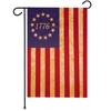 Betsy Ross 1776 Tea Stained Garden Ag Printed 12x18IN Double Sided Blockout UUI GGX