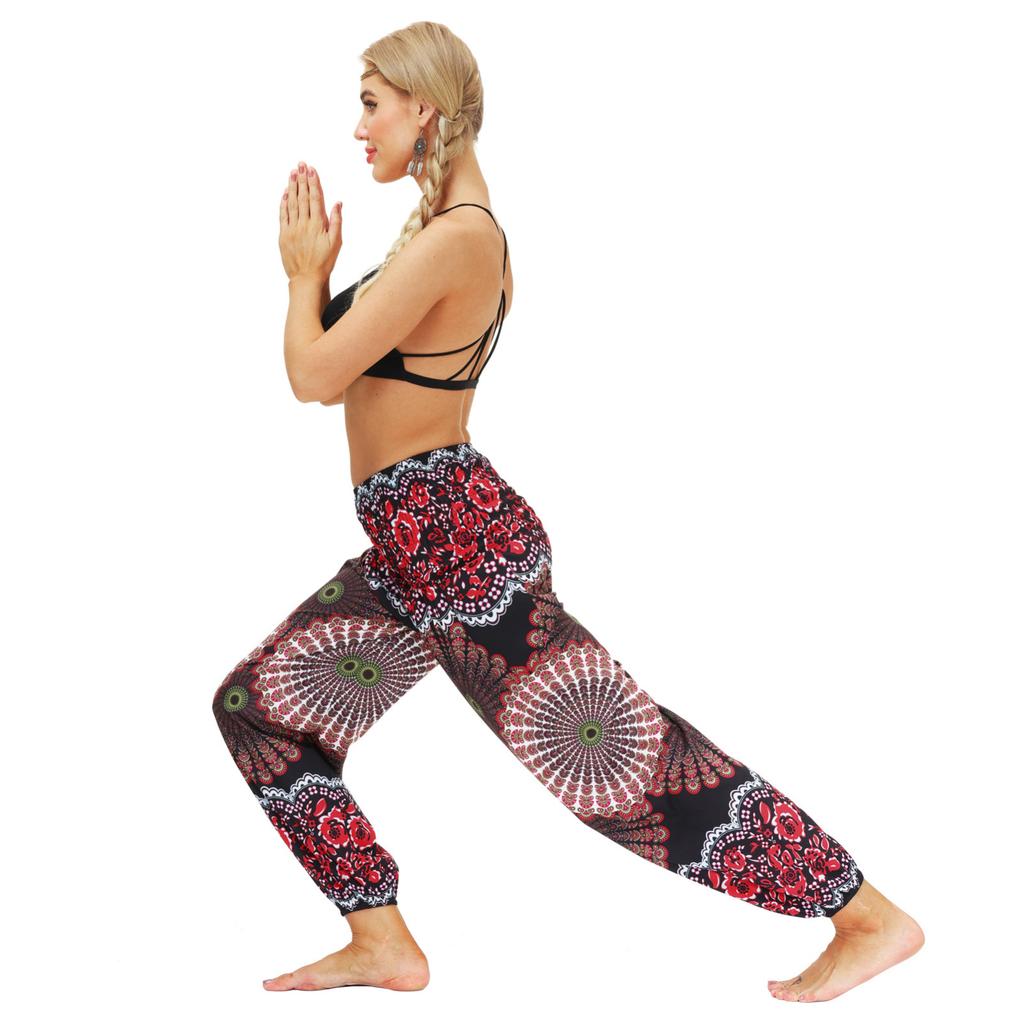 Buy Women Casual Loose Yoga Trousers 