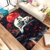 1pc Wolf Moon Themed Rug for Home Decor, Non-slip Office Carpet, Chair mat, Outdoor Mat, Christmas and Halloween gifts-0731031